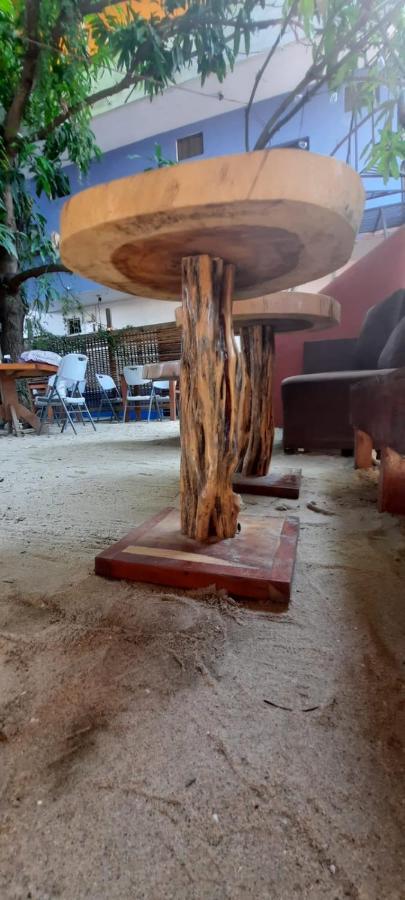 Hostel Cafe El Pescador Puerto Escondido  Buitenkant foto