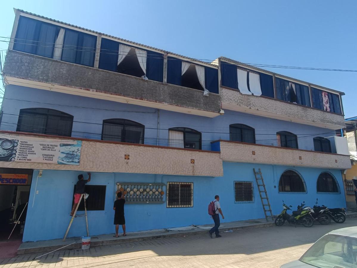 Hostel Cafe El Pescador Puerto Escondido  Buitenkant foto