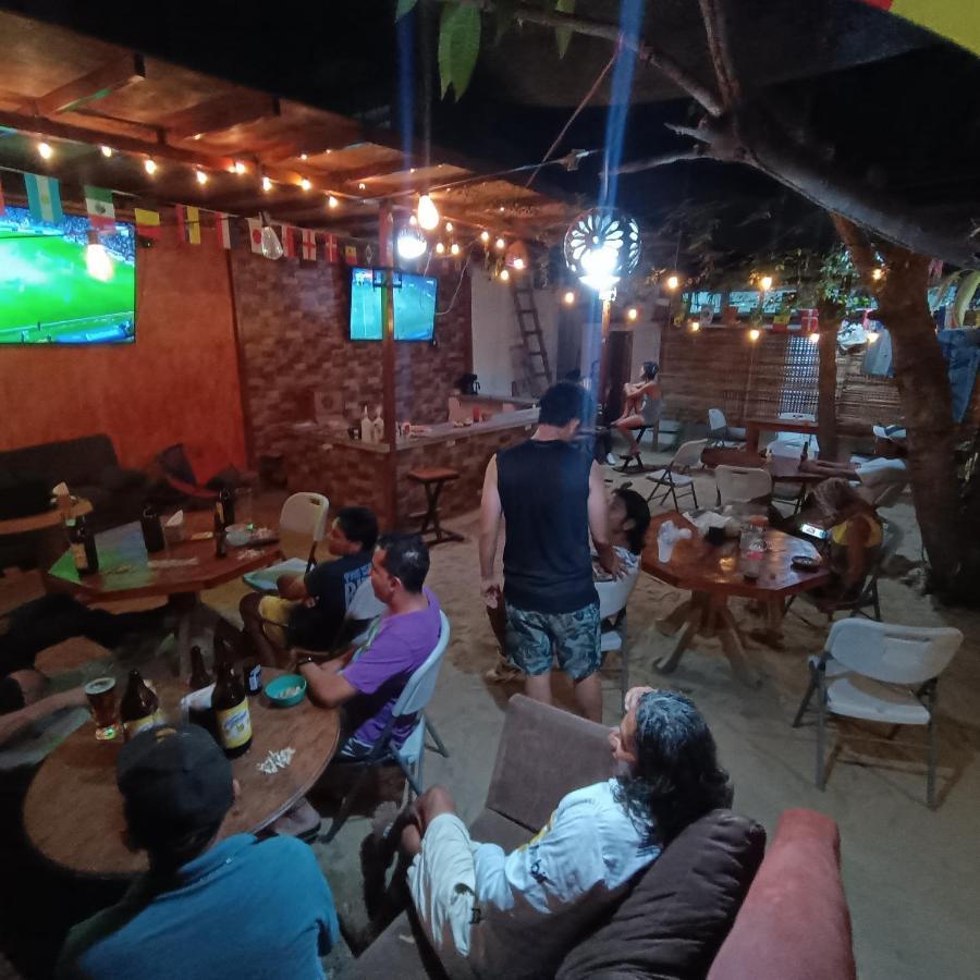 Hostel Cafe El Pescador Puerto Escondido  Buitenkant foto