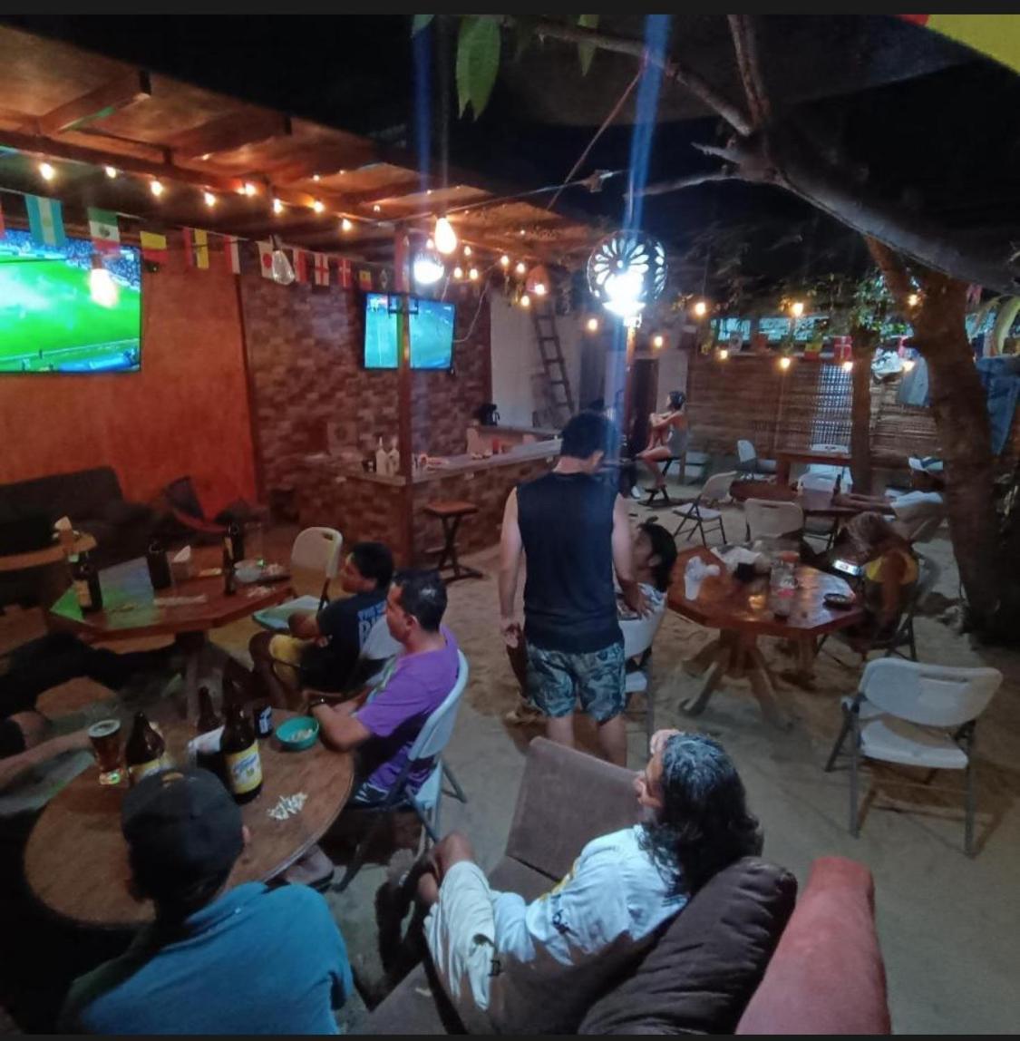 Hostel Cafe El Pescador Puerto Escondido  Buitenkant foto